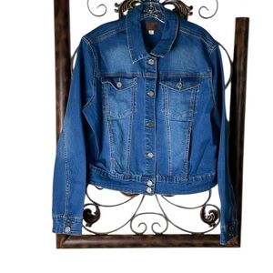 Women’s size extra large rubberband denim jacket